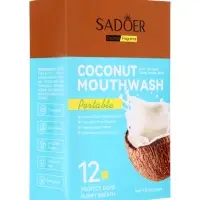 Ополаскиватель для полости рта в стиках со вкусом кокоса, 20 шт. по 10 мл