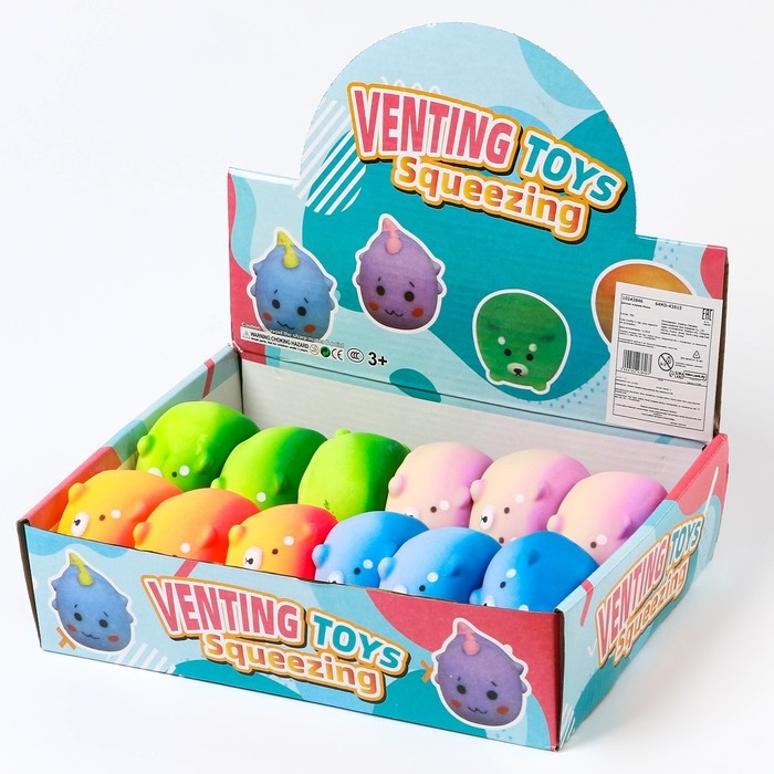 Мялка Мялка "Собачка" с пастой, цвета МИКС