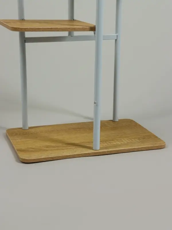 Подставка для цветов Greengo, 6 полок, 36&times;23&times;106 см, напольная, каркас металл, полки МДФ, белая