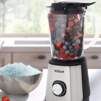 Кухонный блендер с чашей мощный КТ-3020 - 600 Вт Кухонный блендер с чашей мощный КТ-3020 - 600 Вт