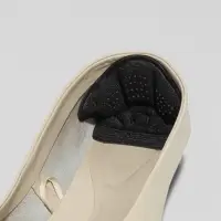 Пяткоудерживатели для обуви, клеевая основа, 10&times;7.3 см, пара, чёрные