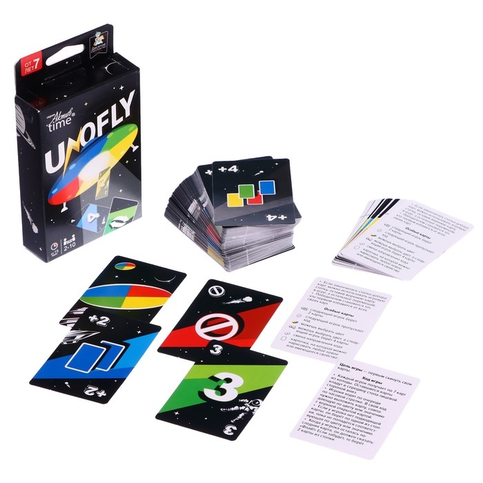 Игра настольная UnoFly, 2-10 игроков, 7+ Игра настольная UnoFly, 2-10 игроков, 7+