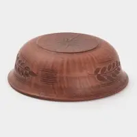 Тарелка глубокая &laquo;Колос&lrm;&lrm;&raquo;, 550 мл, 16&times;5 см, красная глина