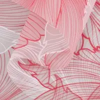 Пленка флористическая для цветов, &laquo;Акварельный эскиз&raquo;, розовая, 57&times;57 см