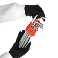 Набор ключей торцевых шестигранных шаровых 8 предметов (3-12мм)AVS HKS-8B