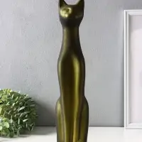 Копилка для денег &laquo;Кот Египетский&raquo;, 41 см, чёрный