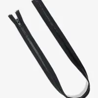 Молния &laquo;Трактор&raquo;, №8, разъёмная, замок автомат, 90 см, чёрная