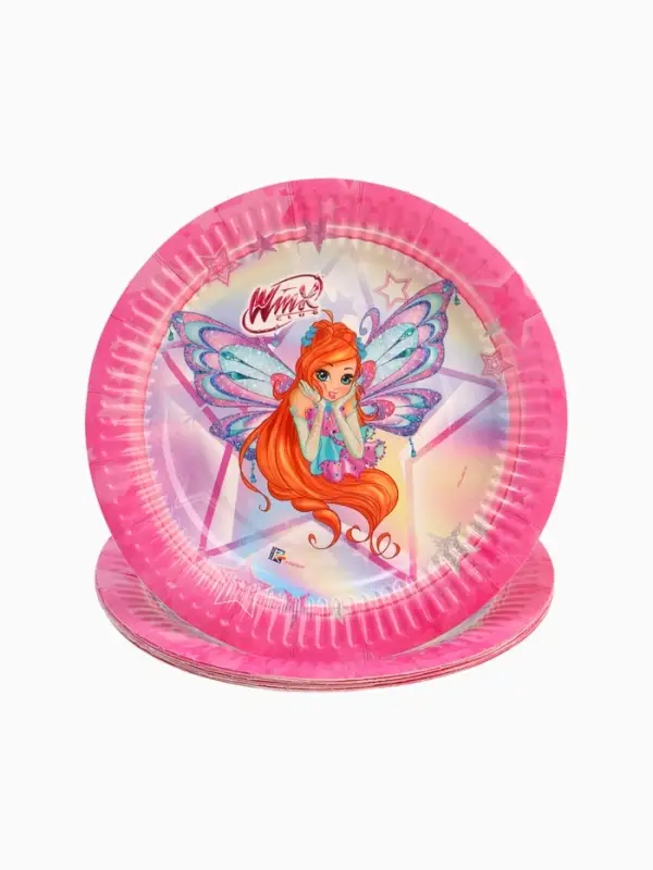 Тарелка одноразовая 18 см, набор 10 шт, ВИНКС