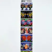 Термонаклейки на 7 яиц &laquo;Цветы&raquo;, на пасху