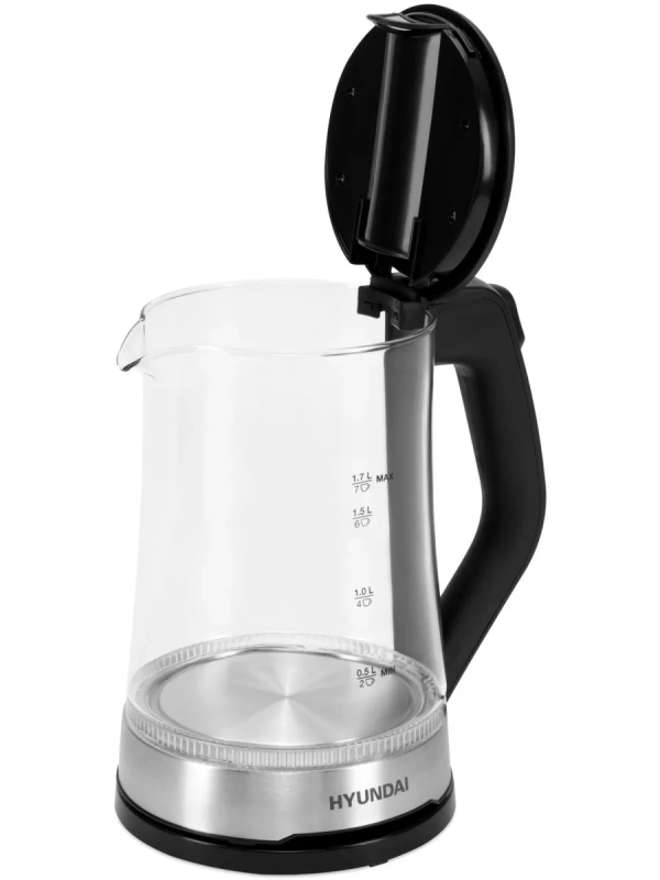 Чайник HYK-G3401 1,7л 2200Вт черный (стекло) Чайник HYK-G3401 1,7л 2200Вт черный (стекло)