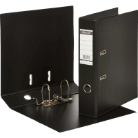 Папка-регистратор Strong Line 70мм, черный, ПБП2, карм.кор