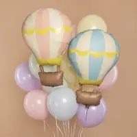 Воздушный шар фольгированный 34" &laquo;Голубой воздушный шар&raquo;
