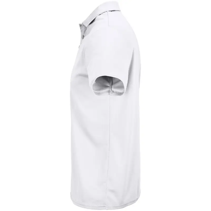 Рубашка поло унисекс Pitcher, белая, размер XS Рубашка поло унисекс Pitcher, белая, размер XS