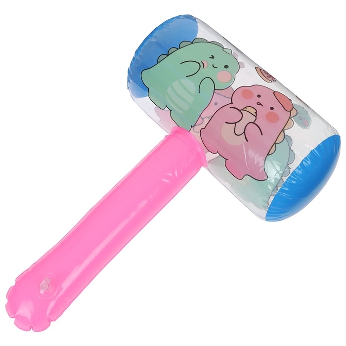 Игрушка надувная «Молоток», со звуком, 40 см, цвета МИКС Игрушка надувная «Молоток», со звуком, 40 см, цвета МИКС