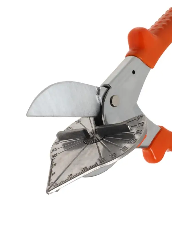 Ножницы универсальные ТУНДРА, SK5, по пластику, резине, дереву, металлу, 45 - 135&deg;, 220 мм