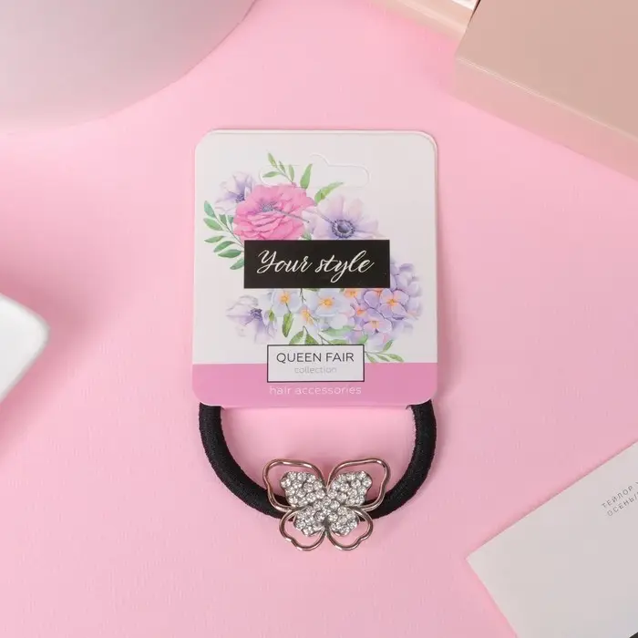 Резинка для волос Резинка для волос "Миранда" бабочка, 5 см