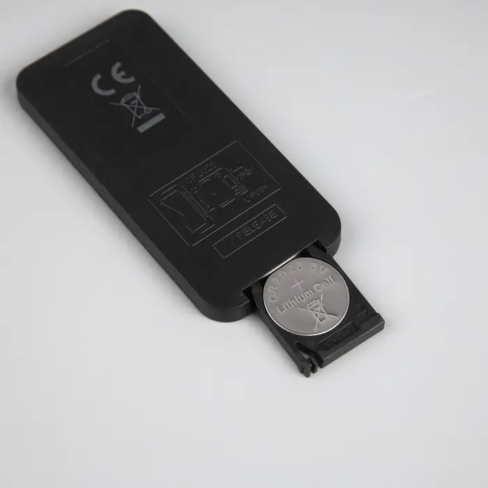 Светодиодные свечи на прищепках 10 см, 10 штук, от батареек ААх1, пульт ДУ, свечение тёплое белое