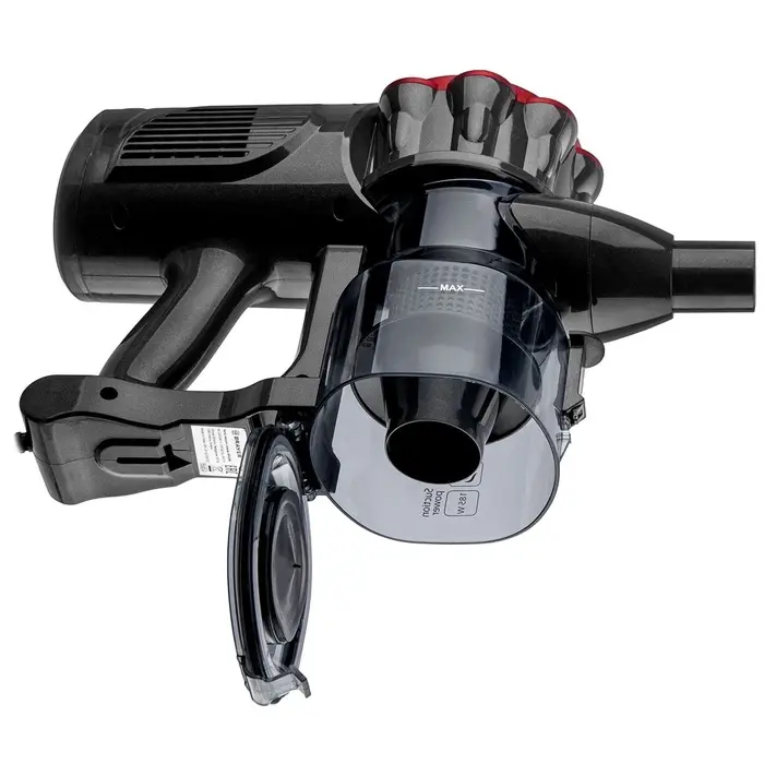 Пылесос BRAYER 4268BR, вертикальный, 600 Вт, 0.8 л, 70 дБ, 8 м, 2.8 кг, 2 насадки