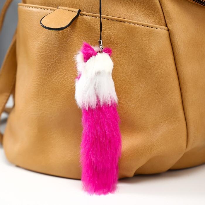 Пушистик на подвеске МИКС 3х3х12 см Пушистик на подвеске МИКС 3х3х12 см