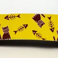 Когтеточка-лежанка &laquo;Пижон. Волна&raquo;, 42.5&times;20&times;4 см, с кошачьей мятой, гофрокартон