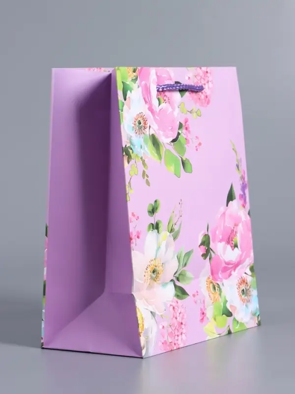 Пакет подарочный ламинированный "Радость" 18 х 22,3 х 10 см