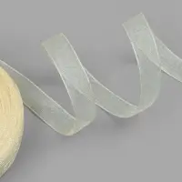 Лента капроновая, 10 мм, 20&plusmn;1 м, цвет слоновая кость №08