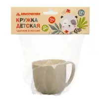 Кружка детская с ручкой &laquo;Лапочка&raquo;