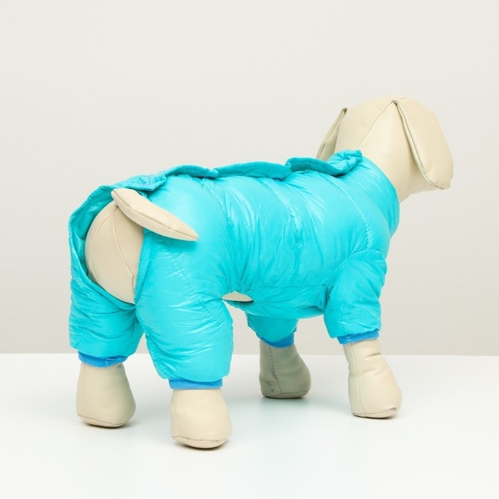 Комбинезон на кнопках, размер 8 (ДС 23 см, ОГ 30, ОШ 22 см), голубой Комбинезон на кнопках, размер 8 (ДС 23 см, ОГ 30, ОШ 22 см), голубой