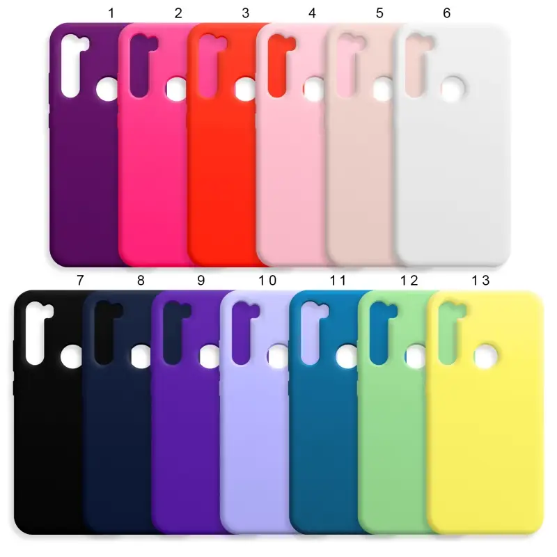 Чехол Xiaomi Note 8 SILICONE COVER Чехол Xiaomi Note 8 SILICONE COVER
