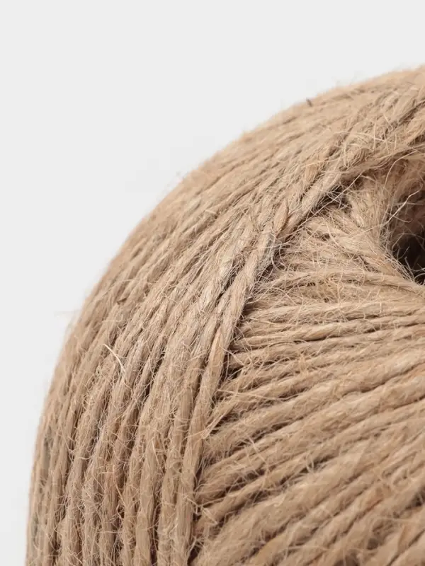 Шпагат джутовый Доляна, двухниточный, 1.12 ктекс, 312 м