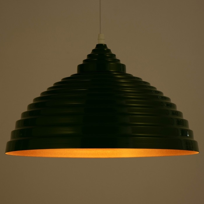 Светильник BayerLux Светильник BayerLux "Этнер" E27 40Вт зеленый 39х39х28-128 см