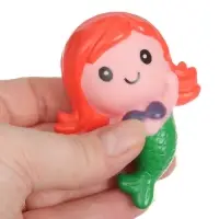 Резиновая игрушка для ванны Крошка Я &laquo;Русалочка&raquo;, с пищалкой
