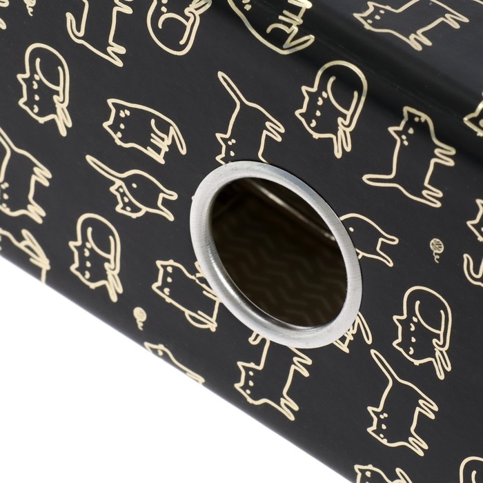 Папка-регистратор А4, 75 мм, deVENTE Cats, ламинированный картон, разборный Папка-регистратор А4, 75 мм, deVENTE Cats, ламинированный картон, разборный