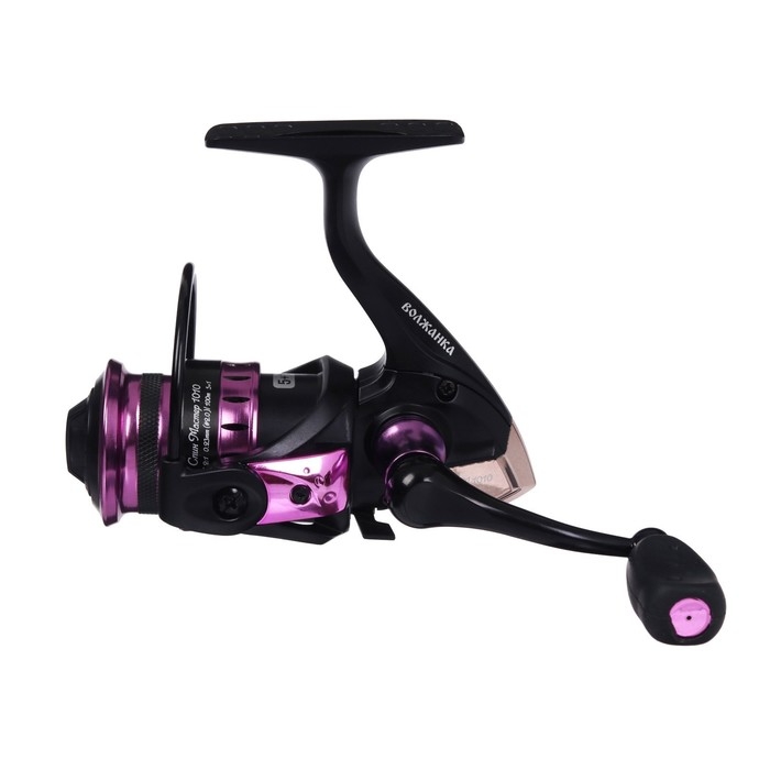 Катушка б/ин Катушка б/ин "Волжанка" Спин Мастер 1010, 5+1 подшипник, 5.2:1