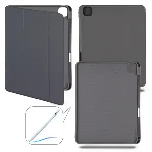 Чехол-книжка для iPad Pro 11 (2024) Smart Case (Pencil) Dark Grey №7