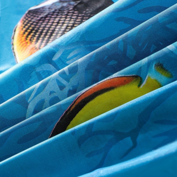 Штора для ванны Доляна «Рыбки», 180×180 см, EVA Штора для ванны Доляна «Рыбки», 180×180 см, EVA