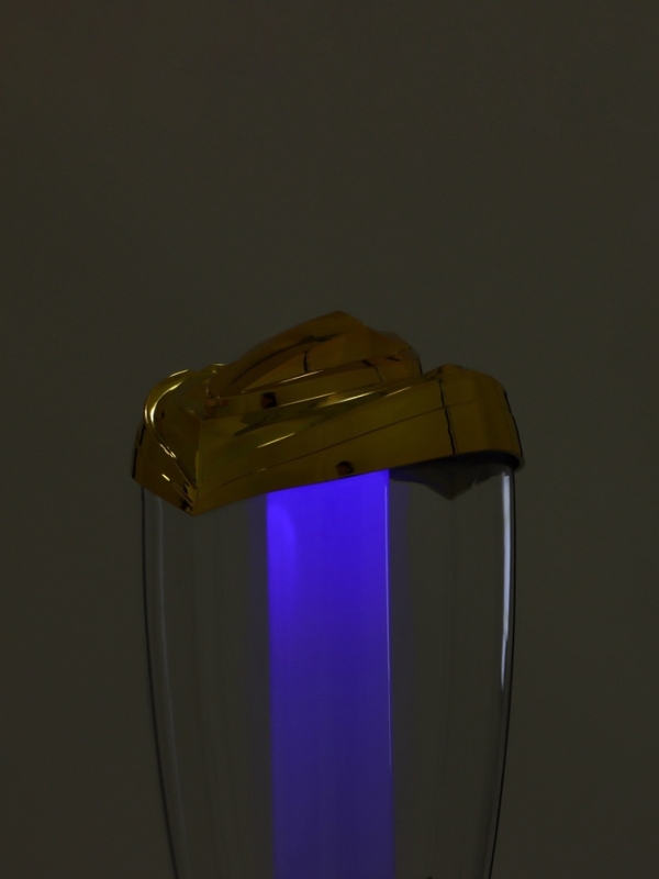 Башня пивная «Вавилон голд», 3 л, ёмкость для льда, подсветка, пластик, золотистый Башня пивная «Вавилон голд», 3 л, ёмкость для льда, подсветка, пластик, золотистый