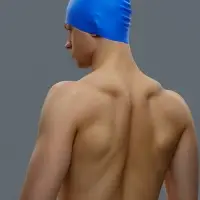 Шапочка для плавания взрослая ONLYTOP Swim, силиконовая, обхват 54-60 см