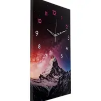 Часы-картина настенные интерьерные &laquo;Горы&raquo;, бесшумные, 35&times;60 см