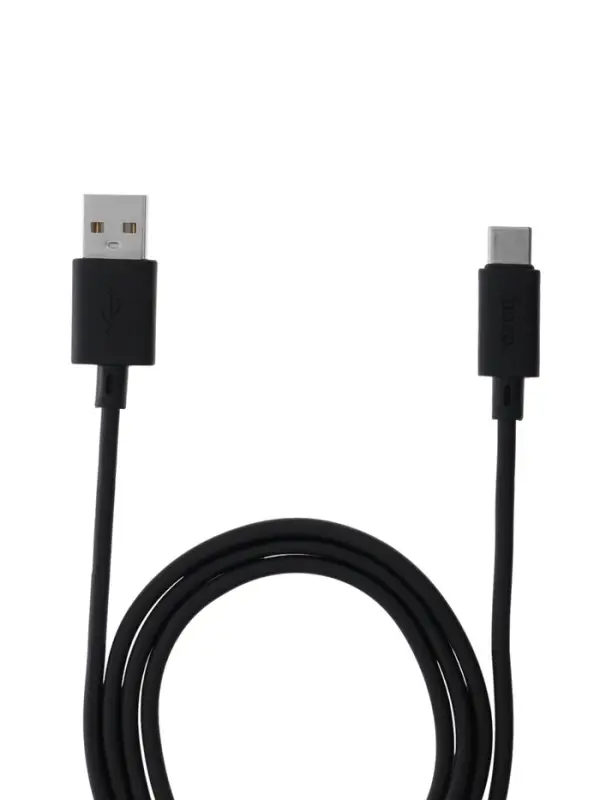 Кабель Hoco X88, Type-C - USB, 3 А, 1 м, передача данных, ПВХ, чёрный Кабель Hoco X88, Type-C - USB, 3 А, 1 м, передача данных, ПВХ, чёрный