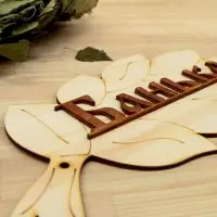 Табличка для бани и сауны &laquo;Банька&raquo;, 30&times;17 см, деревянная, &laquo;Добропаровъ&raquo;