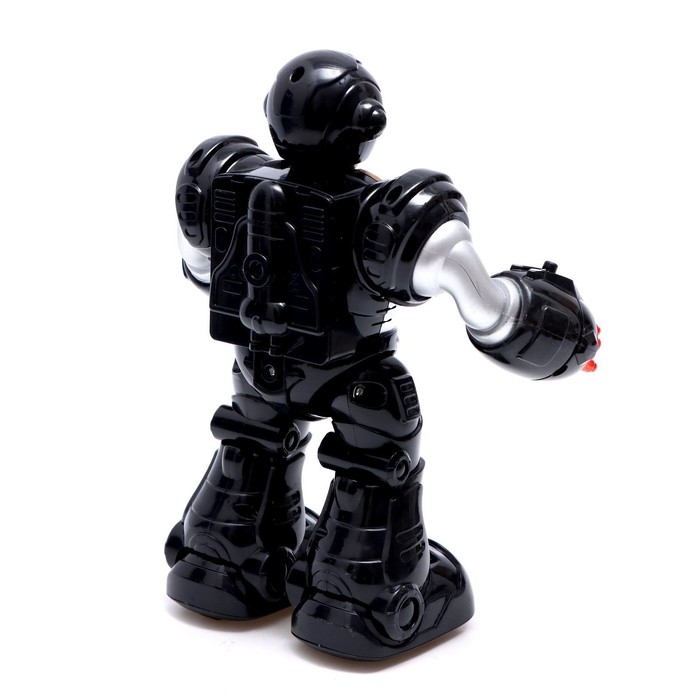 Робот «Супербот», световые и звуковые эффекты, работает от батареек, цвет золотой