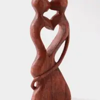Сувенир &laquo;Узы брака&raquo;, 40&times;16&times;4.5 см, дерево, коричневый
