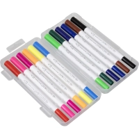 Набор маркеров ДВУС.СКЕТЧ-МАРКЕРЫ(КИСТОЧКА+ЛИНЕР)SKETCH&ART12 ЦВ.,22-0082