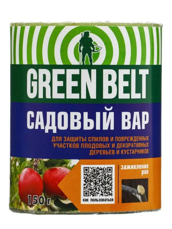 Средство для заживления повреждений деревьев Вар садовый 150 г