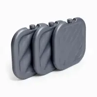 Аккумулятор холода гелевый &laquo;Мастер К&raquo;, набор 3 шт., 300 мл, 16.1&times;16.1 см