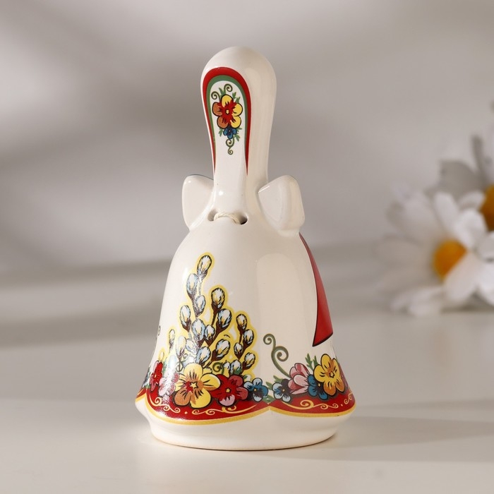 Колокольчик  Колокольчик "Бант Пасха 4", 9,5 см