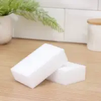 Губки меламиновые для удаления пятен Доляна, 2 шт., 9×6×3 см