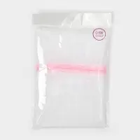 Мешок для стирки белья Доляна, 50&times;60 см, мелкая сетка, белый