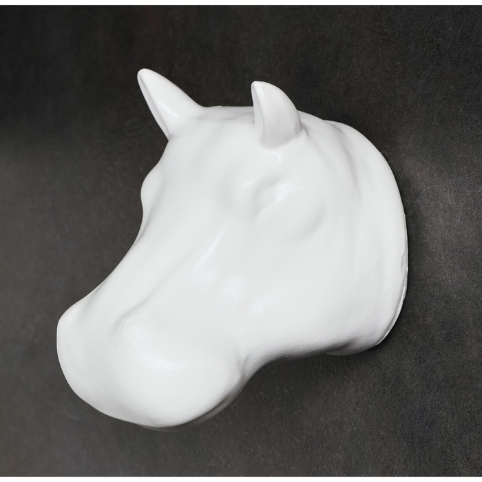 Подвесной декор  Подвесной декор "Бегемот" 14х12см, белый